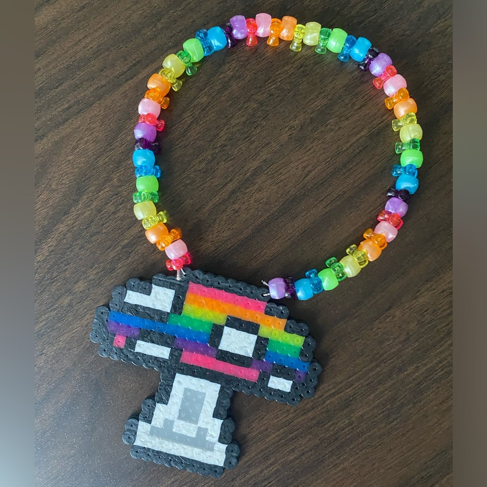 Festival Necklace | Rave Accessories | Choker | Kandi | Mushroom